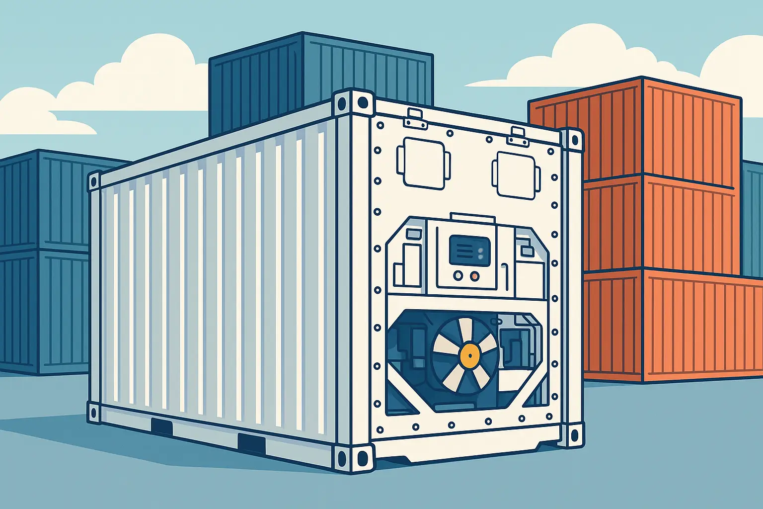 リーファーコンテナの特徴とは？温度管理輸送の基礎から活用方法まで徹底解説